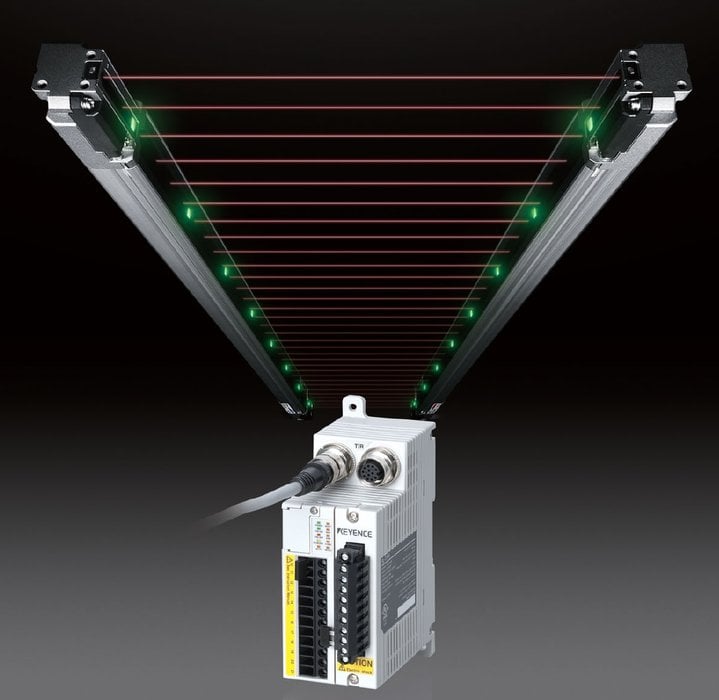 SL-V veiligheidslichtscherm